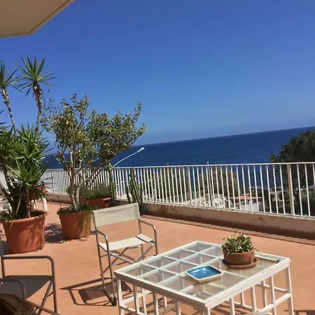 Meravigliosa Terrazza Sul Mare A Mondello Palermo