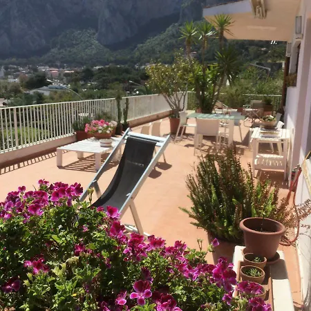 Meravigliosa Terrazza Sul Mare A Mondello Dom wakacyjny